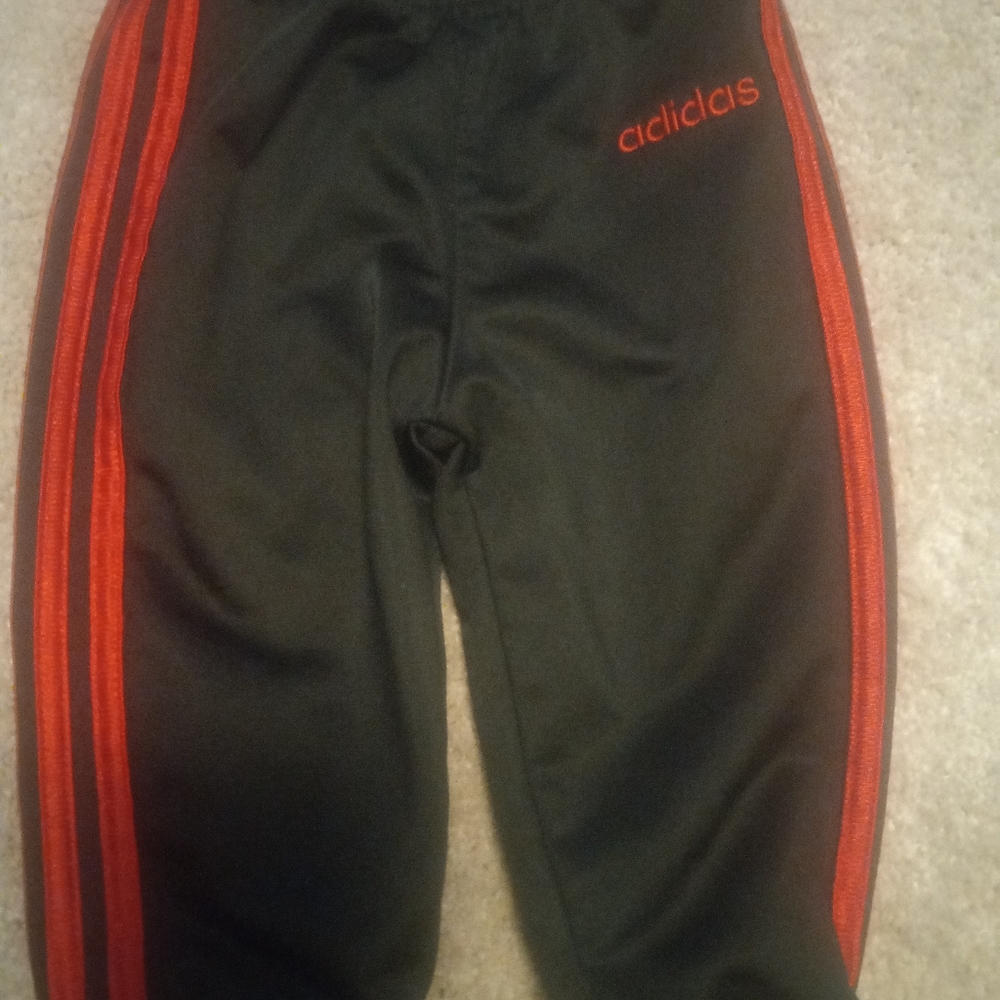 ****Black & Red boys Adidas Jogging Pants****